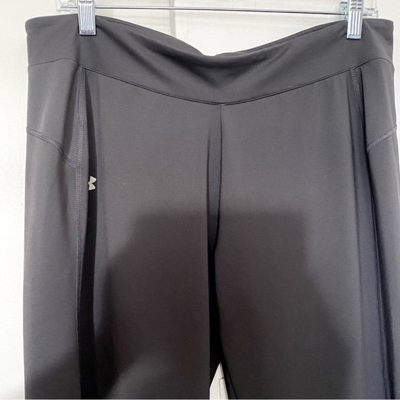 UNDER ARMOUR All Weather Gear warm up pants wide waistband polyester stretch L - Picture 3 of 7